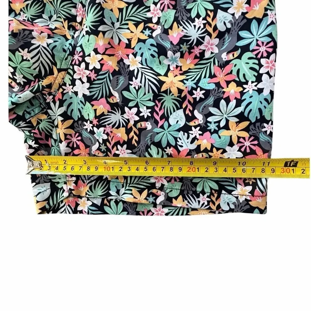 Chubbies The Bloomerangs 5” Classic Swim Trunks Men's Size Small Toucan Tropical